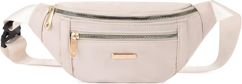 DAITET Crossbody Fanny Pack for Men&Women,Large Waist Bag & Hip Bum Bag with Adjustable Strap for Outdoors Workout Traveling Casual Running Hiking Cycling - Image 1